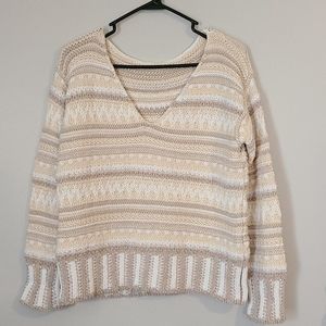 Comfy Knit V-Neck Sweater